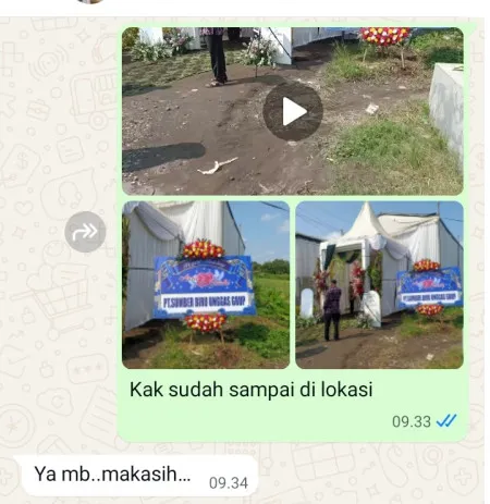 Pengiriman Karangan Bunga Curahgrinting Kanigaran