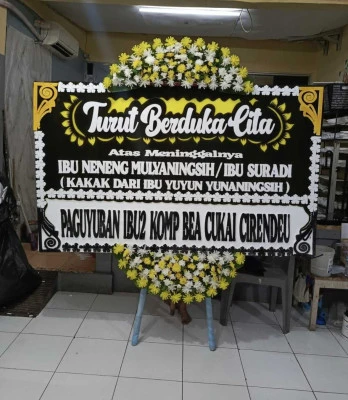 Papan Bunga di Curahgrinting Kanigaran